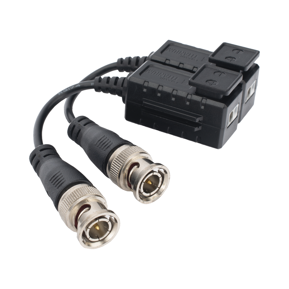 Kit de Transceptores (Baluns) con Terminal PUSH SUPERIOR, Resolución 4K , Cable flexible COAXIAL Blindado / COAXITRON / AUDIO POR COAXITRON / Menu OSD /Conector 100% COBRE / protección TVS, Calidad PREMIUM - Image 3