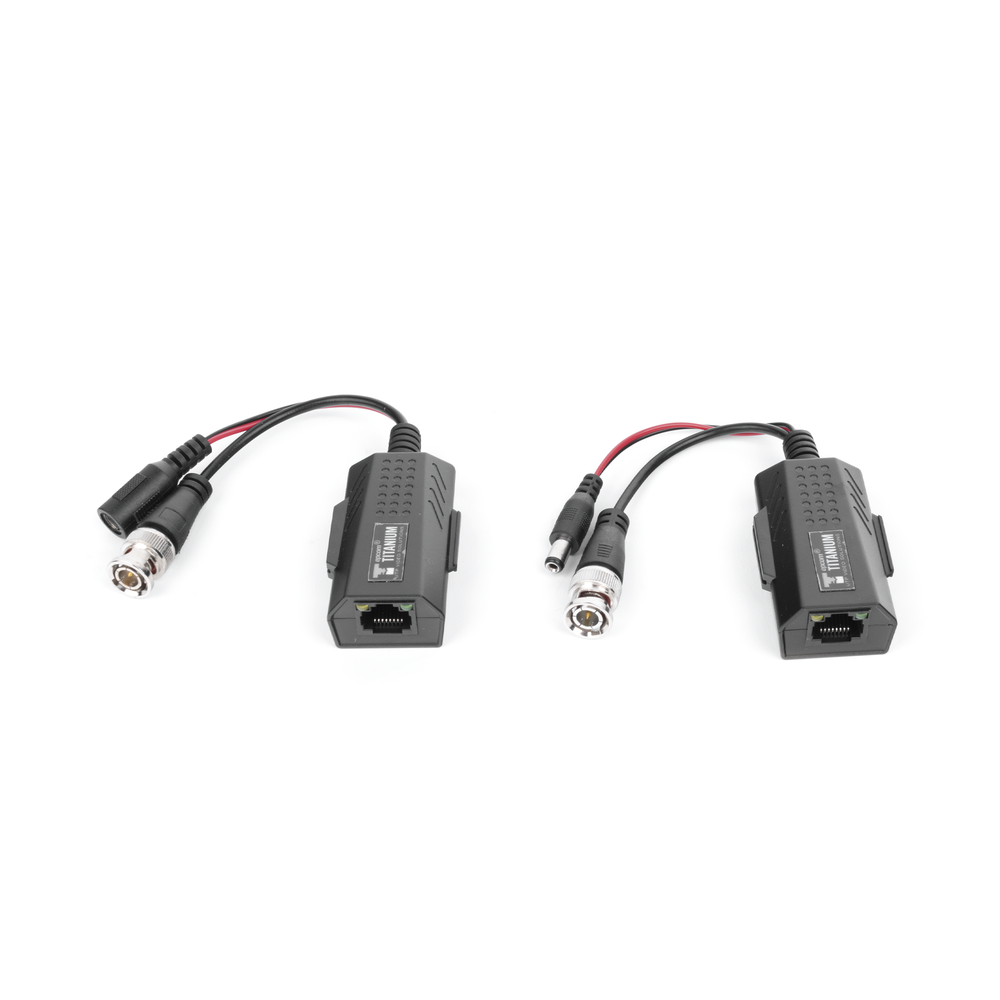 Kit de transceptores activos con conector para alimentación (12V/24Vcc/AC) TurboHD para aplicaciones de video por UTP Cat5e/6 en HD. Distancia de hasta 150 m en 4K - Image 2