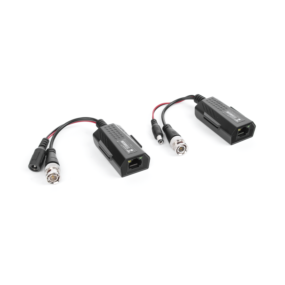 Kit de transceptores activos con conector para alimentación (12V/24Vcc/AC) TurboHD para aplicaciones de video por UTP Cat5e/6 en HD. Distancia de hasta 150 m en 4K - Image 3