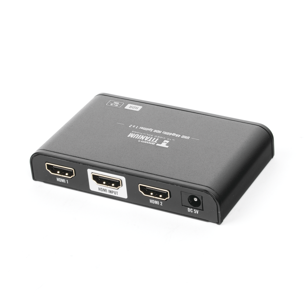 Divisor (Splitter) HDMI 4K de 1 Entrada a 2 Salidas (Simultaneas) / Soporta 4K×2K / Ajuste de resoluciones EDID / HDR / HDMI 2.0 / HDCP 2.2 / Soporta formatos de Audio Dolby Digital / Longitud del cable de entrada y salida ≤10m. - Image 4