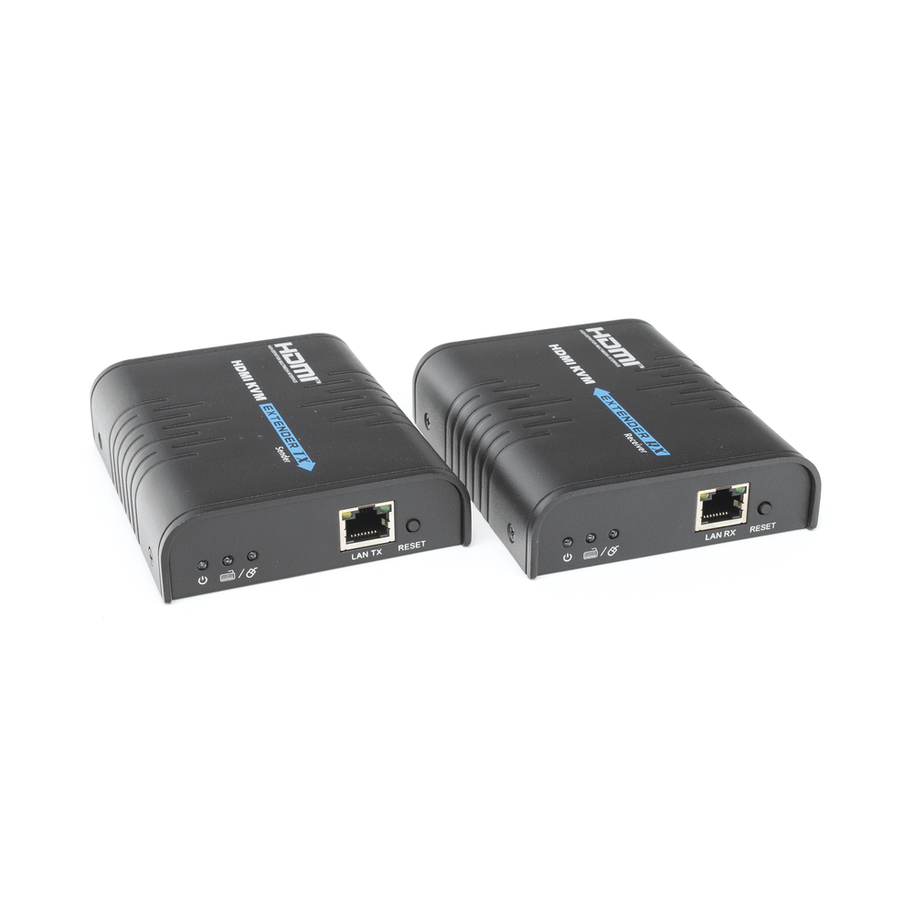 Kit extensor KVM (HDMI y USB) hasta 120 metros / Resolución 1080P @ 60 Hz/ Soporta Cables de red STP y UTP CAT5/5E/6 / HDMI 1.3 / HDCP 1.2 / PCM / Transmite el Video, Mouse, Teclado y Controla tu DVR vía USB a distancia - Image 3