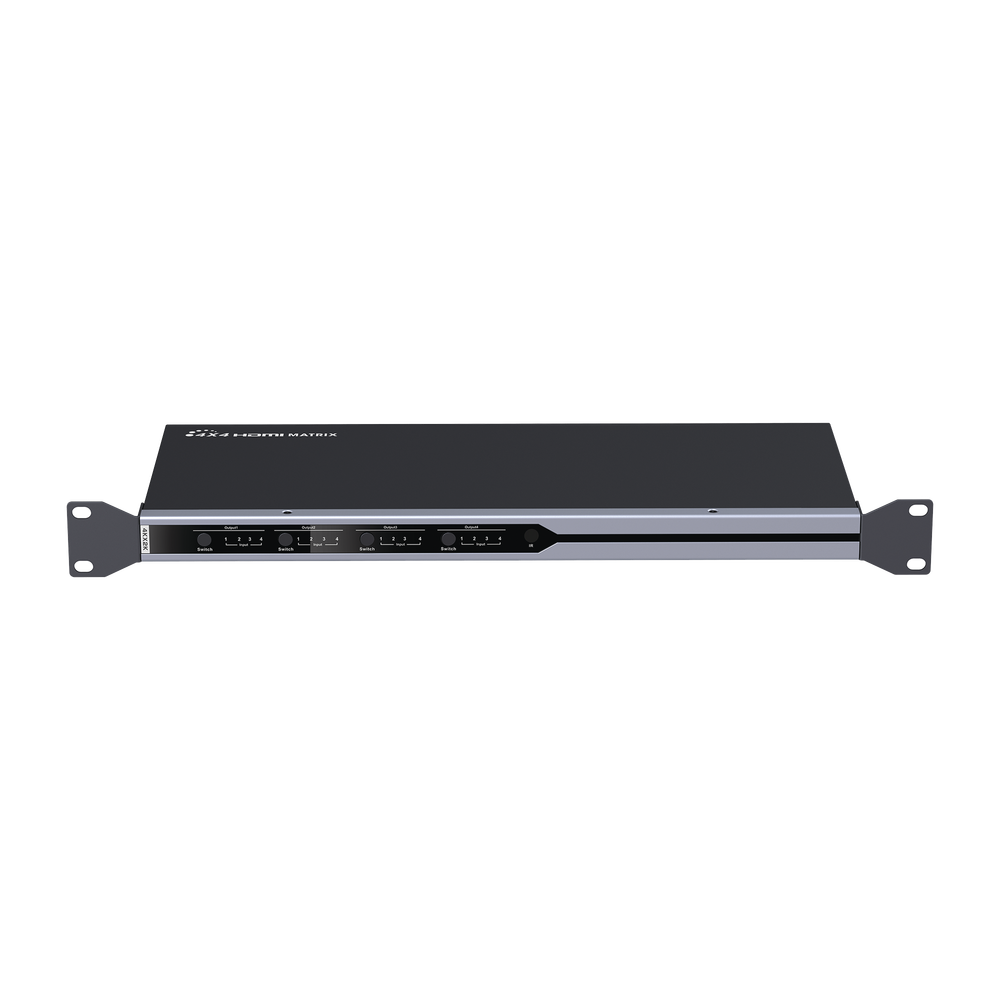 Matricial 4 x 4 HDMI, en 4 K @30 Hz.
