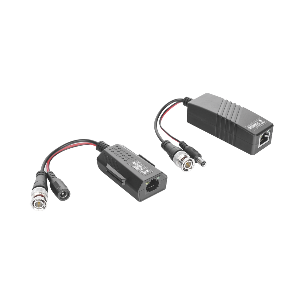Kit de transceptores activos TURBO HD. Convierte 36/24 Vcc a 12 Vcc regulados, a través de cable UTP Cat5e / 6. Transmision de 200 m (Revisar tabla de resoluciones ) - Image 2