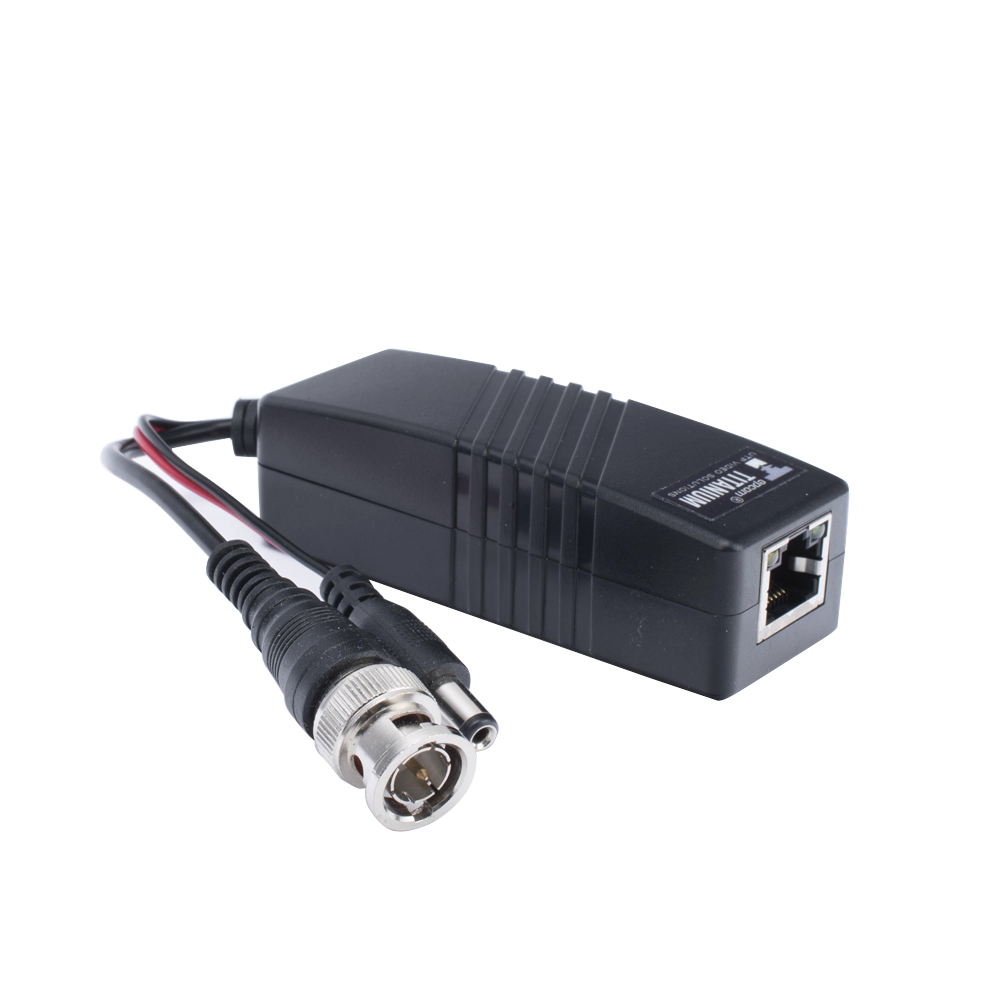 (TRANSCEPTOR) TRANSMISOR ACTIVO para Kits KITTT4PVTURBOX, KITTT8PVTURBOX, KITTT16PVTURBOX y KIT-TT16PVTURBOX-RX / Regula el voltaje de 36 Vcc a 12Vcc / HD-TVI/CVI/AHD/CVBS / Se instala del lado de la cámara. - Image 2