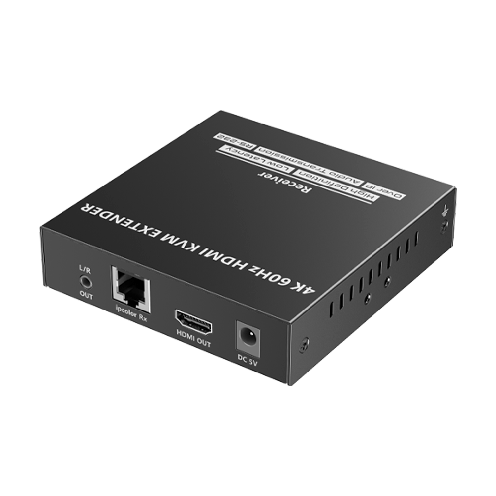 Receptor Compatible para Kit TT582-KVM |4K @60Hz | Cat 6, 6a y 7 | hasta 150 metros | Transmite el Video y Controla tu DVR vía USB a distancia - Image 2