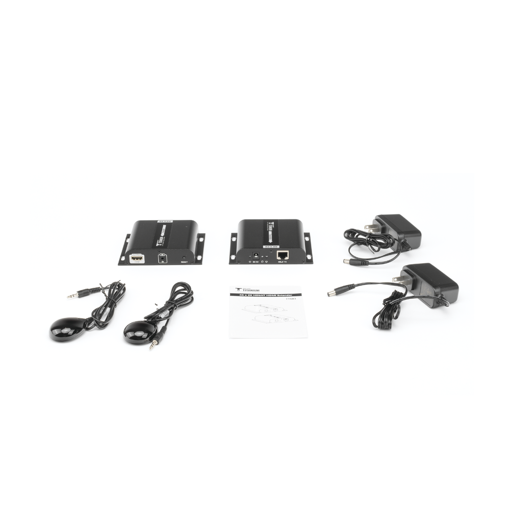 Kit Extensor HDMI para distancias de 120 metros / Resolución 4K @ 30Hz / Cat 5e/6 / Soporta conexión Uno a Uno y Uno a Muchos / Hasta 253 Rx / HDbitT / Soporta control remoto del equipo fuente. - Image 4