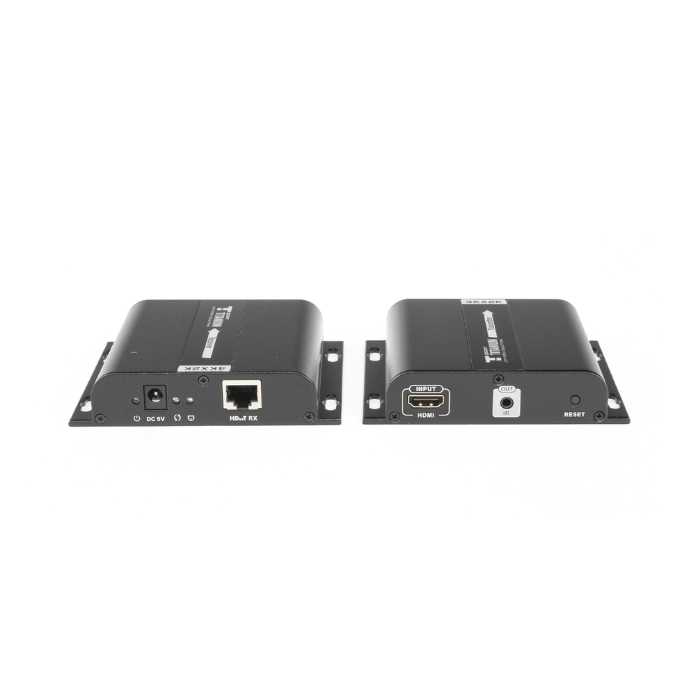 Kit Extensor HDMI para distancias de 120 metros / Resolución 4K @ 30Hz / Cat 5e/6 / Soporta conexión Uno a Uno y Uno a Muchos / Hasta 253 Rx / HDbitT / Soporta control remoto del equipo fuente. - Image 2
