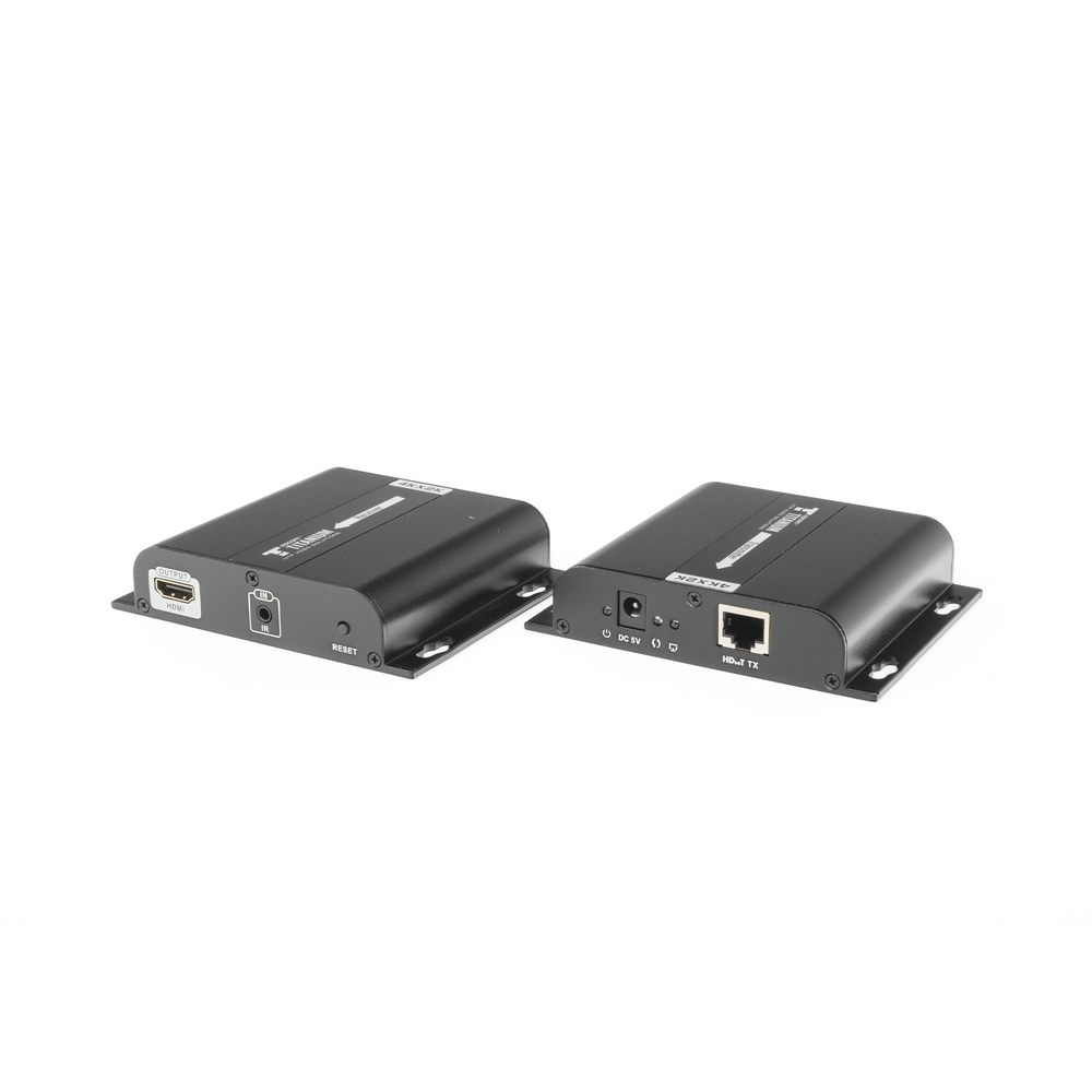 Kit Extensor HDMI para distancias de 120 metros / Resolución 4K @ 30Hz / Cat 5e/6 / Soporta conexión Uno a Uno y Uno a Muchos / Hasta 253 Rx / HDbitT / Soporta control remoto del equipo fuente. - Image 3