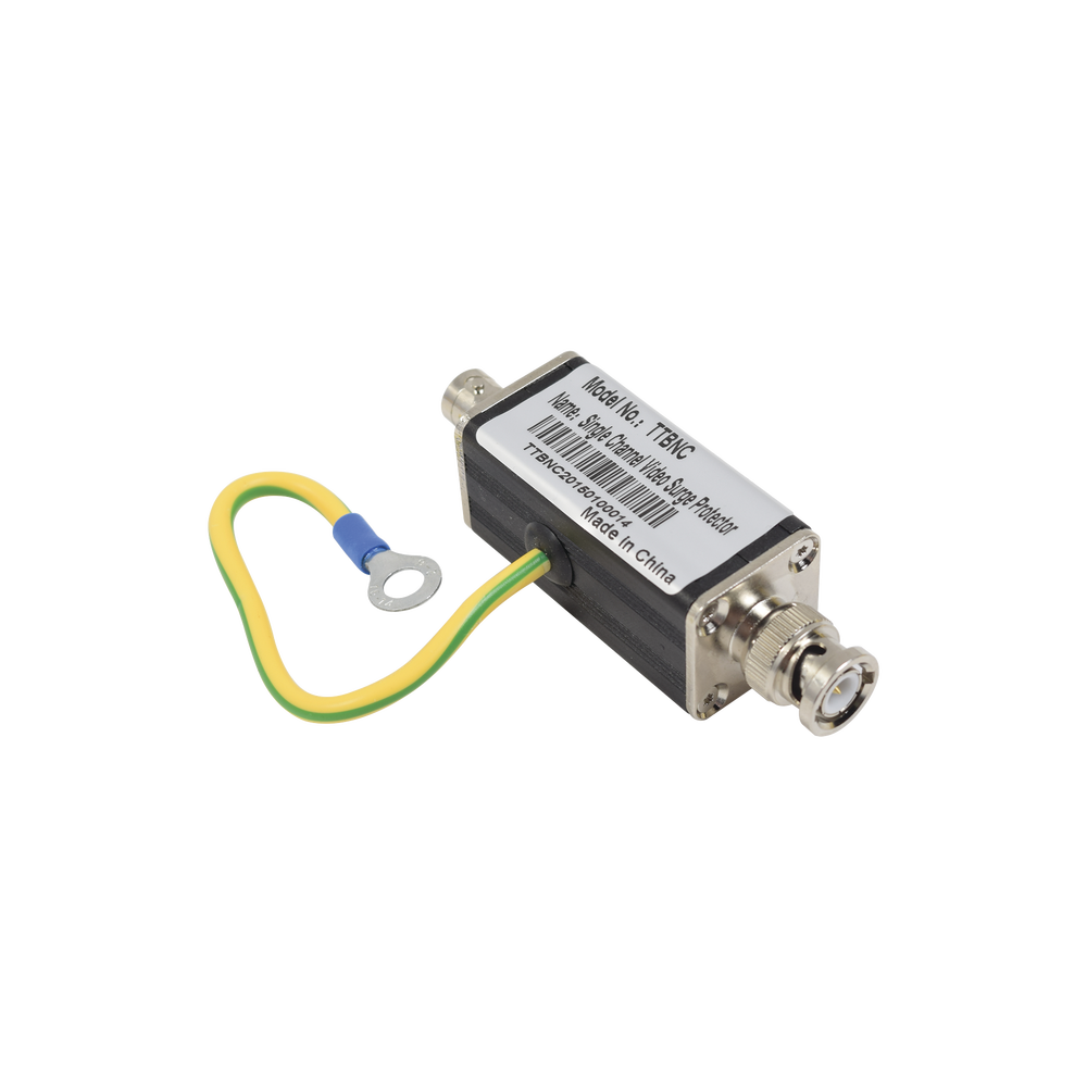 Protector de video en BNC para el cuidado especial de la señal de video en sus equipos de video vigilancia