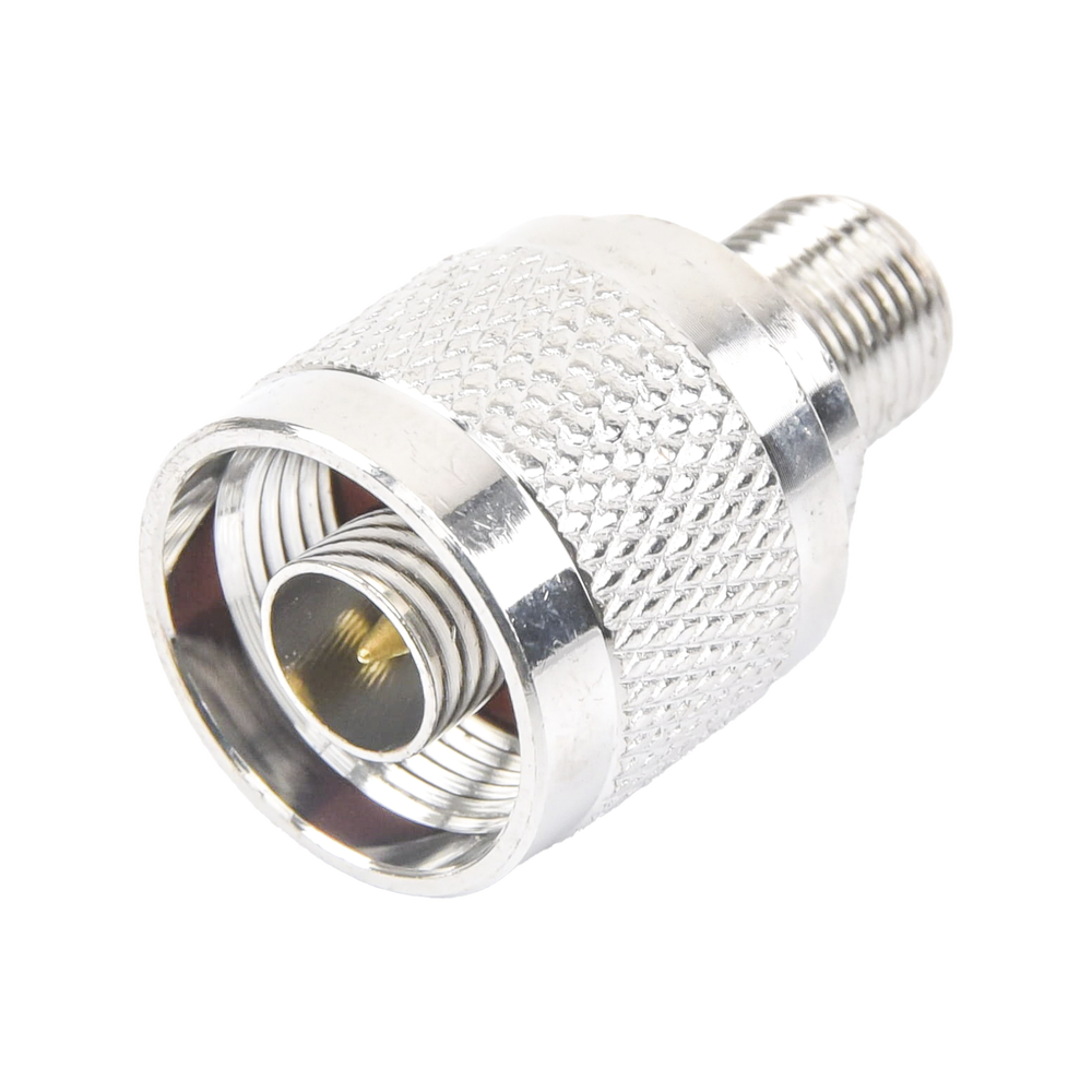 Adaptador N Macho a F Hembra , Niquel/ Oro/ Teflón, - Image 4