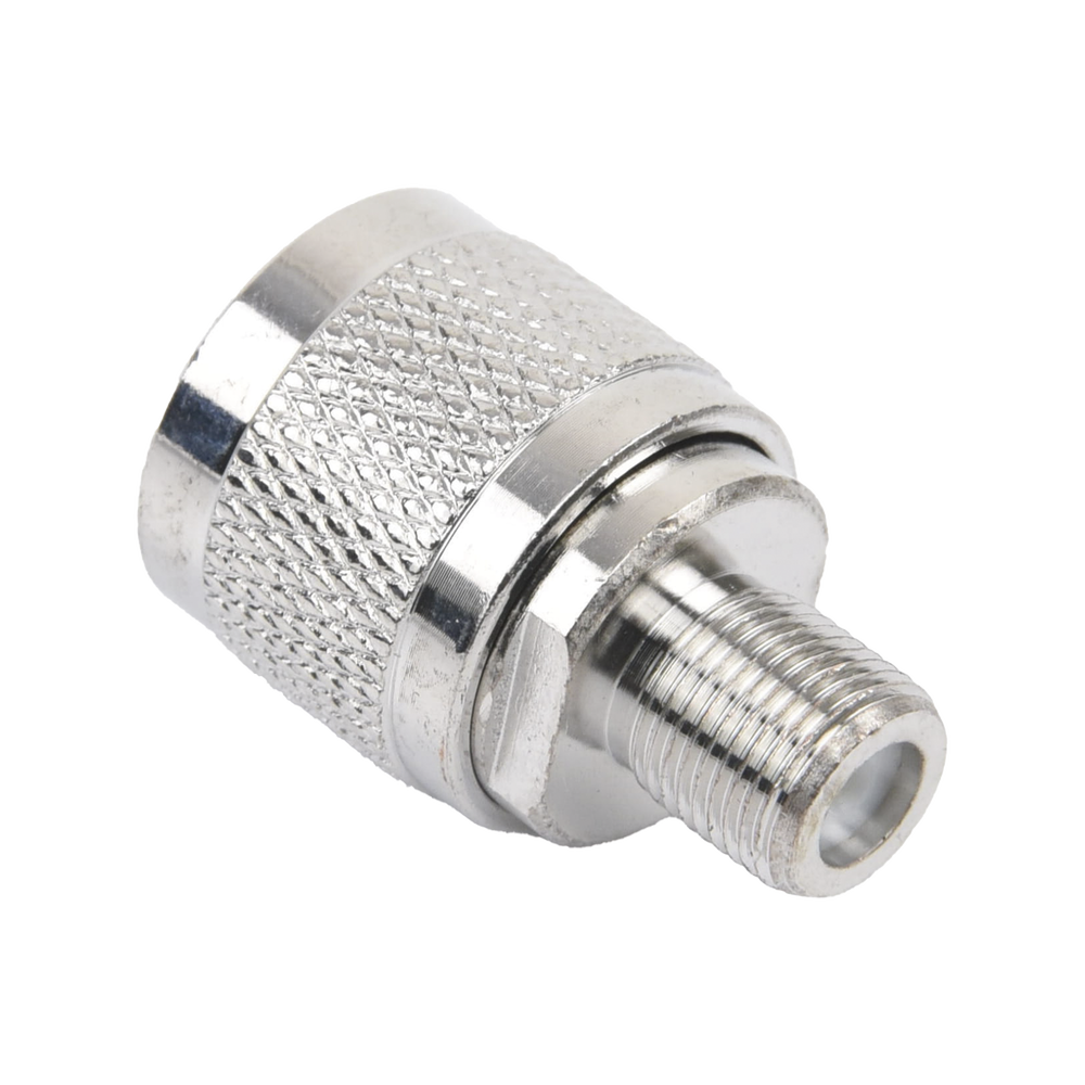 Adaptador N Macho a F Hembra , Niquel/ Oro/ Teflón, - Image 3