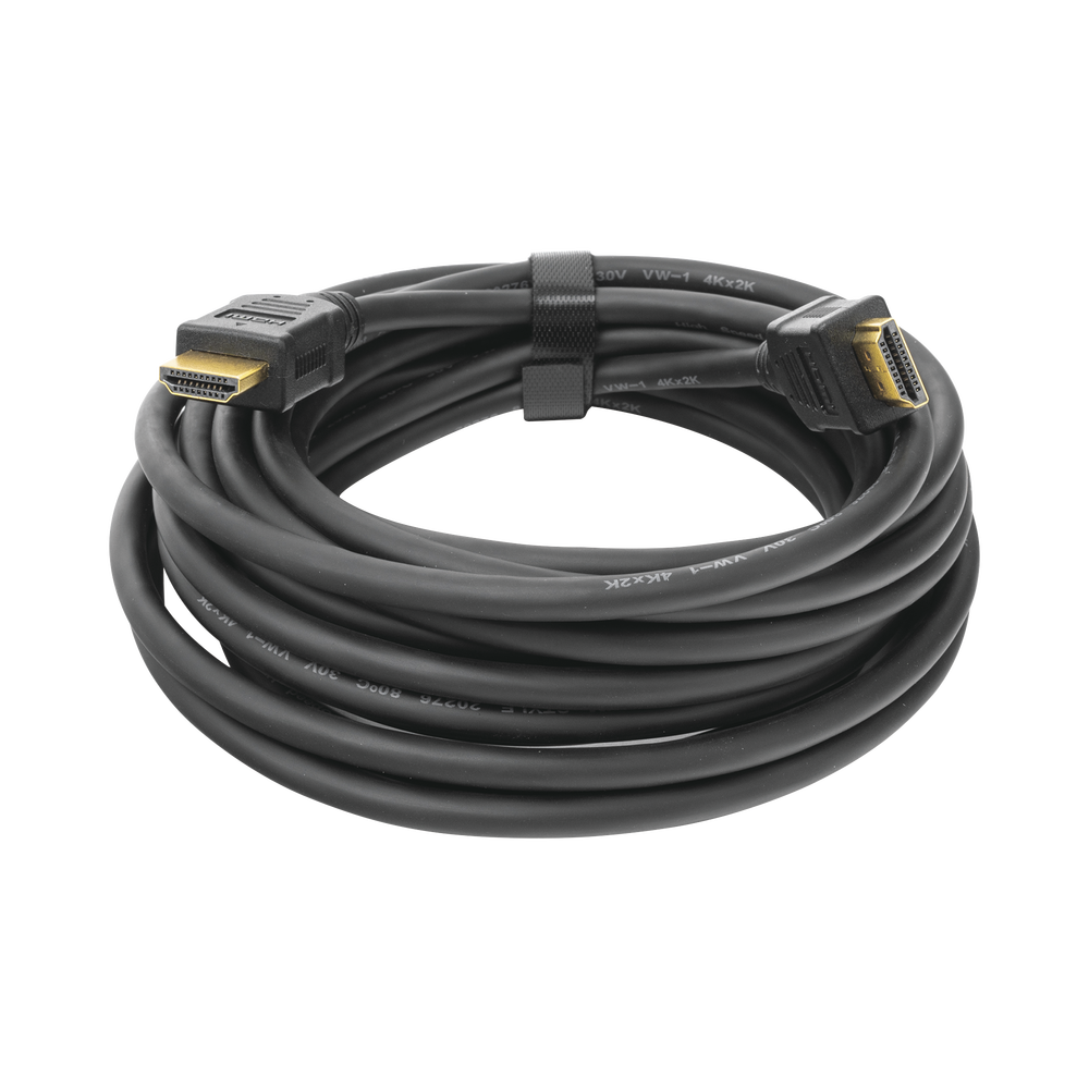 Cable HDMI de 5 Metros (16.40 pies) (High Speed) / Resoluci?n 4K / Soporta Canal de Retorno de Audio (ARC)/ Soporta 3D / Blindado para Reducir Interferencia / Chapado en Oro / Alta Resistencia y Durabilidad.