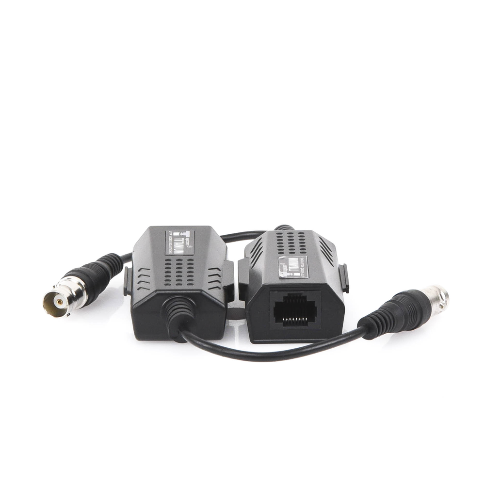 Kit EXTENSOR IP por cable CABLE COAXIAL para distancias de HASTA 200 m / REUTILIZA EL CABLEADO EXISTENTE PARA CONECTAR CÁMARAS IP / No Requiere Energía / Transmisión en Tiempo Real / Protección Contra Sobretensiones Incorporada - Image 6