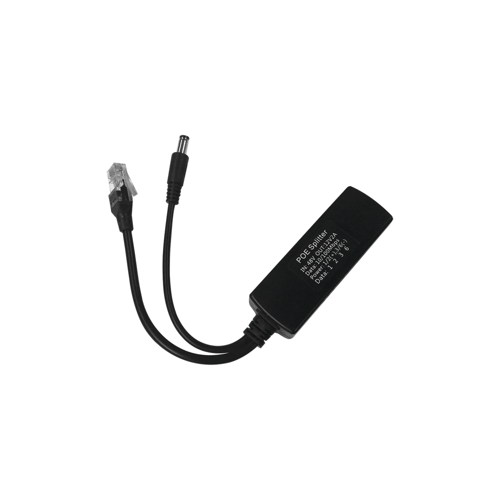 Cable divisor PoE pasivo de 48-55 Vcc @ 12 Vcc, 2 A. Aplicaciones como adaptar micrófonos en cámaras IP - Image 3