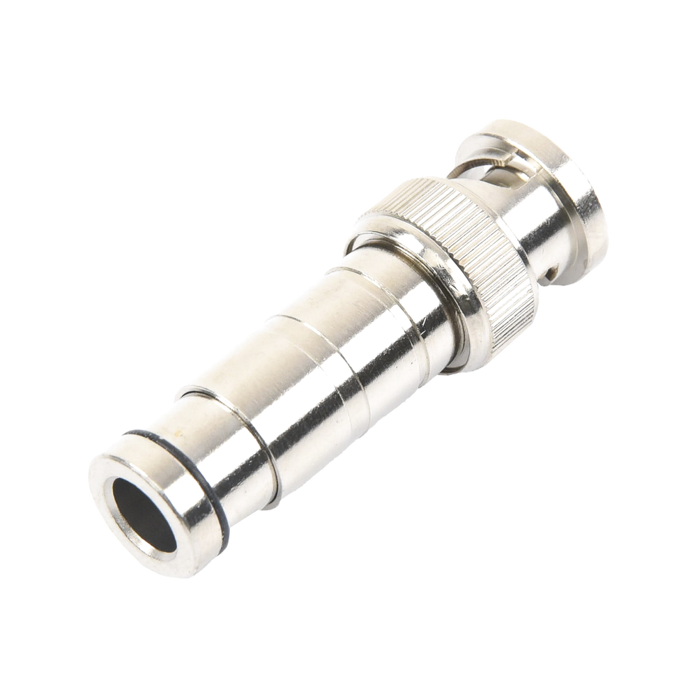 Conector BNC Macho en 75 Ohm, de Compresi?n Axial para Cable Coaxial RG-59/U, N?quel/ Oro/ Politetrafluoroetileno. - Image 4