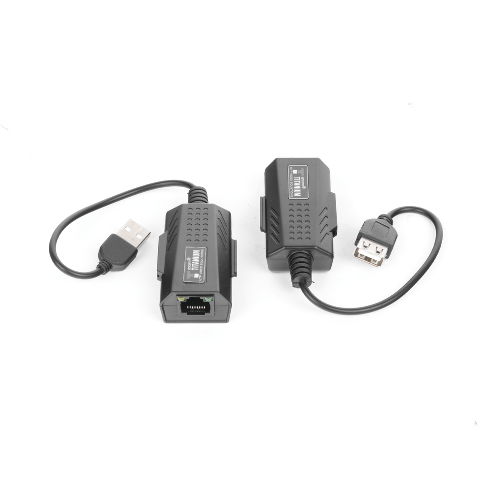 Kit extensor USB por cable UTP Cat 5 / 5e / 6 para Distancias de Hasta 50 Metros / Versión 2.0 - Image 2