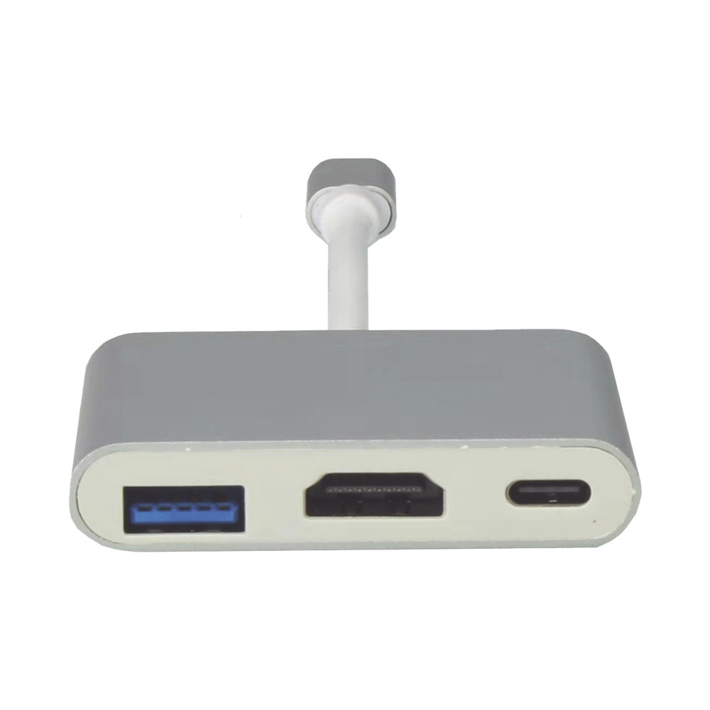 Adaptador Multipuerto USB-C 3.1 A HDMI 4K / USB 3.0 / USB – C / Alta Velocidad de Transmisión de Datos / Admite Carga Rápida (PD) en el Puerto USB – C - Image 2