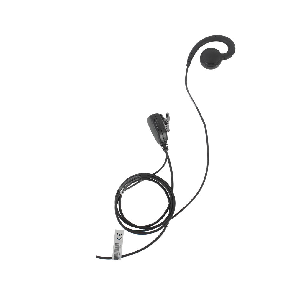 Micrófono de solapa con audífono ajustable al oído para Radios TE320 / TC-610P/TC-780