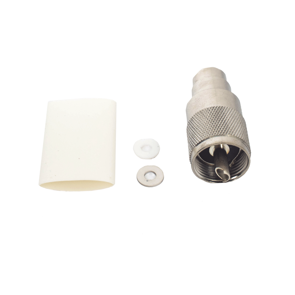 Antena marina VHF en fibra de vidrio en rango de 156 a 163 MHz, Incluye 4.5 metros de cable y conector PL-259 macho. - Image 5