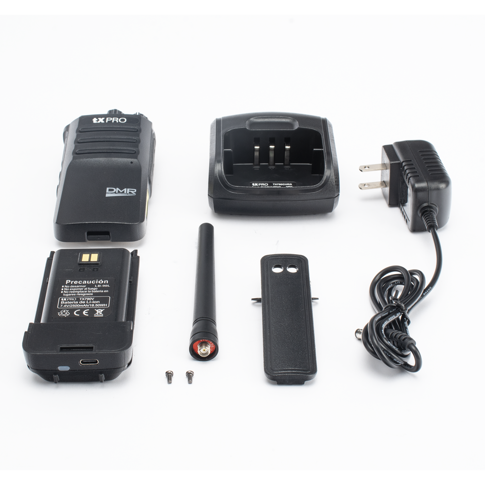 Radio Portátil Digital DMR y analógico en la banda VHF 136-174 MHz, 64CH y Cifrado de seguridad en Digital. - Image 4