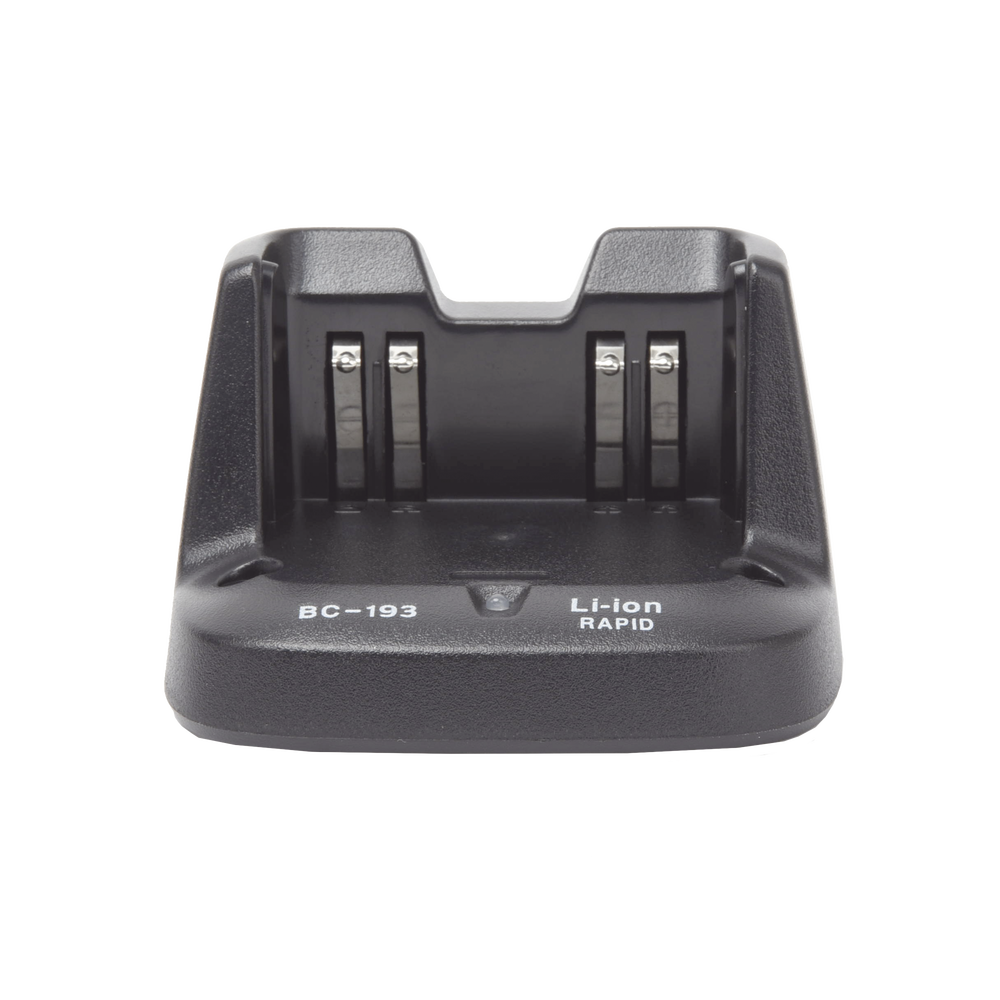 Cargador rápido para baterías de Li-Ion BP-265. Para radios ICOM ICF3003 / 4003, IC-F3103 D/4103 D