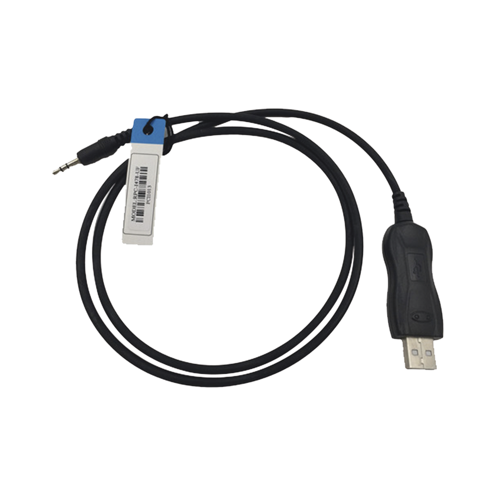 Cable programador para distintos radios portátiles ICOM con conector de 3.5 mm