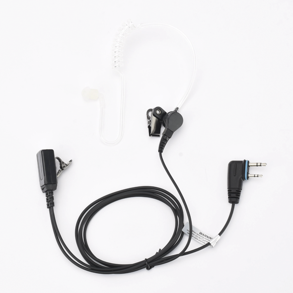 Micrófono - audífono de solapa con tubo acústico transparente para ICOM IC-F11/ 14/ 3021/ 3013/ 3103/ 3003/ 1100D/2100D/ICF200 - Image 2