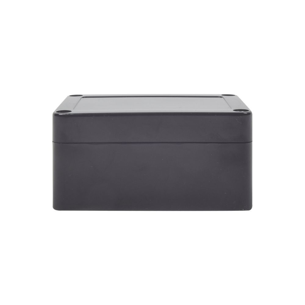 Gabinete Plástico Negro para Exterior (IP65) de 100 x 68 x 50 mm Cierre por Tornillos. - Image 2