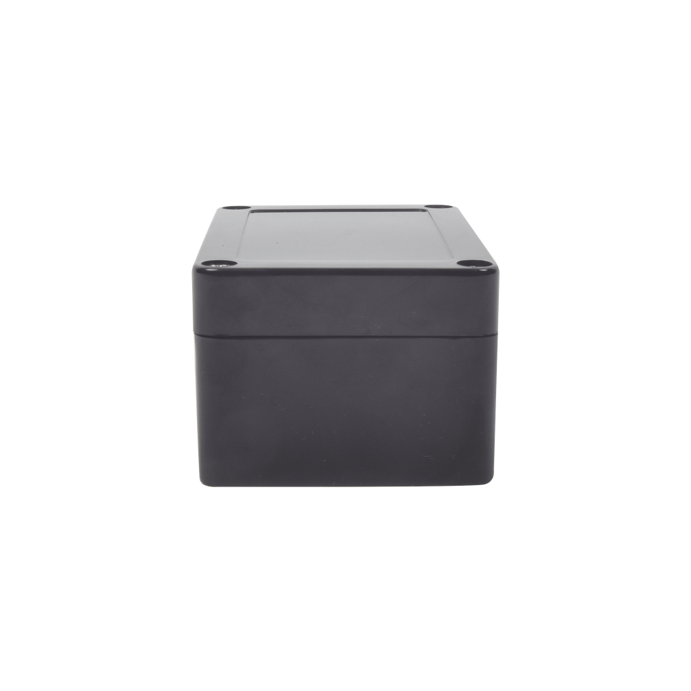 Gabinete Plástico Negro para Exterior (IP65) de 100 x 68 x 50 mm Cierre por Tornillos. - Image 3