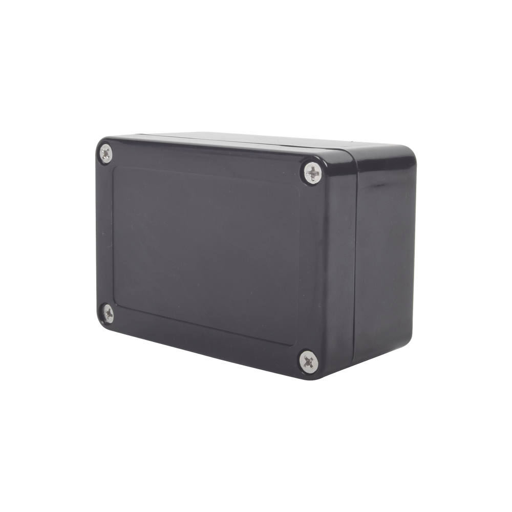 Gabinete Plástico Negro para Exterior (IP65) de 100 x 68 x 50 mm Cierre por Tornillos. - Image 4