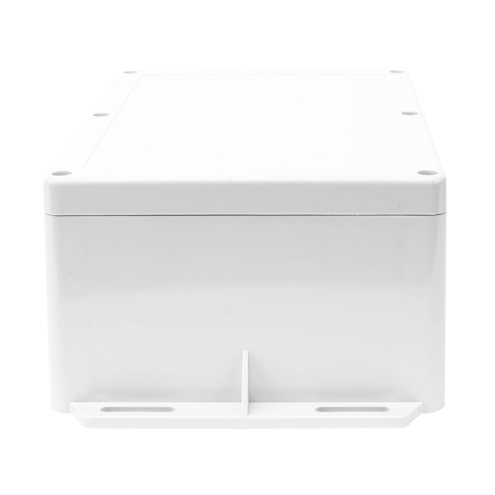 Gabinete Plástico para Exterior (IP65) de 160 x 220 x 100 mm Cierre por Tornillos Metálicos. Tiene Orejas para instalación a muro. - Image 4