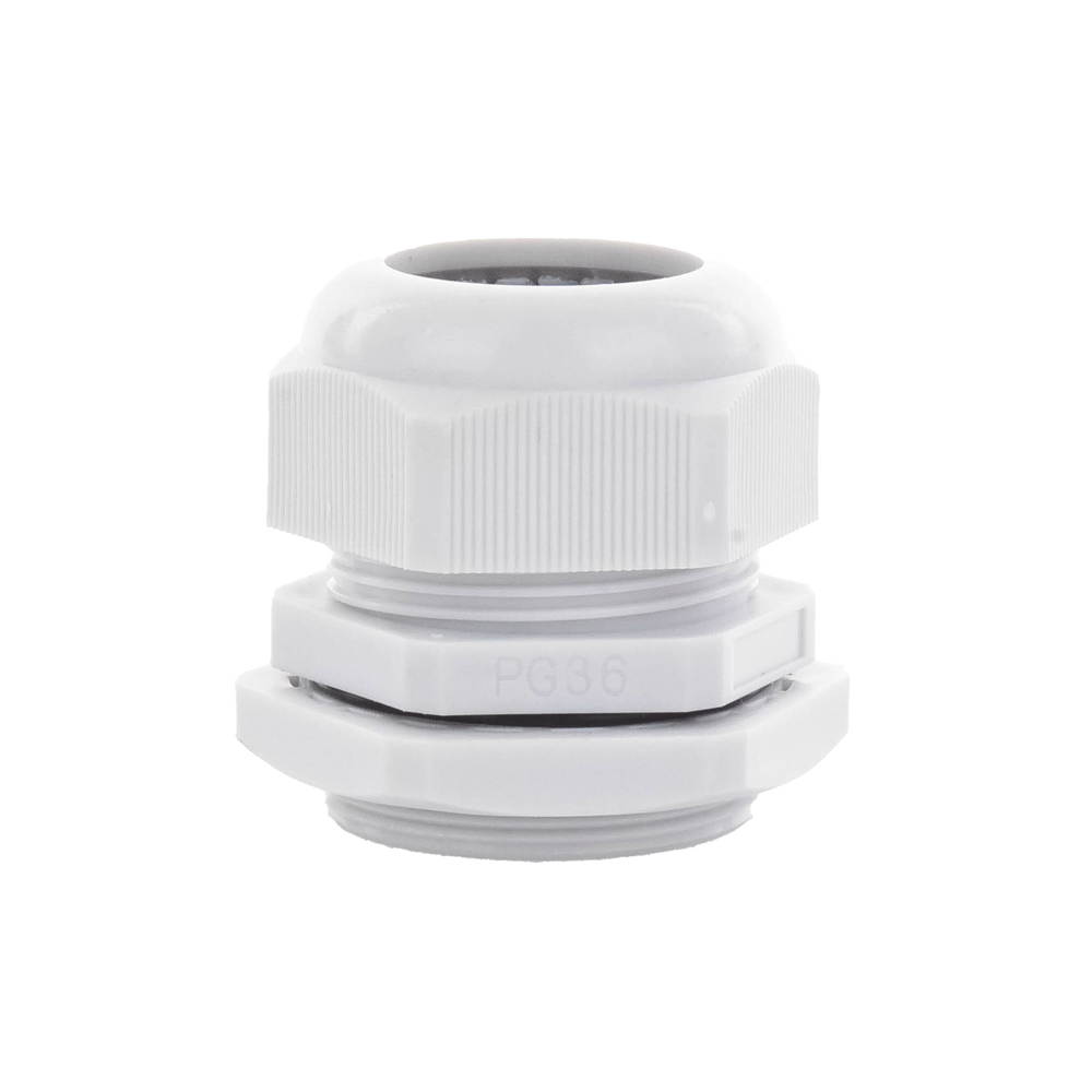 Conector Plástico Tipo Glándula para Cable de 22 a 32 mm de Diámetro.