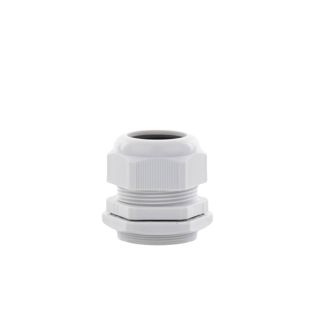 Conector Plástico Tipo Glándula para Cable de 30 a 38 mm de Diámetro.
