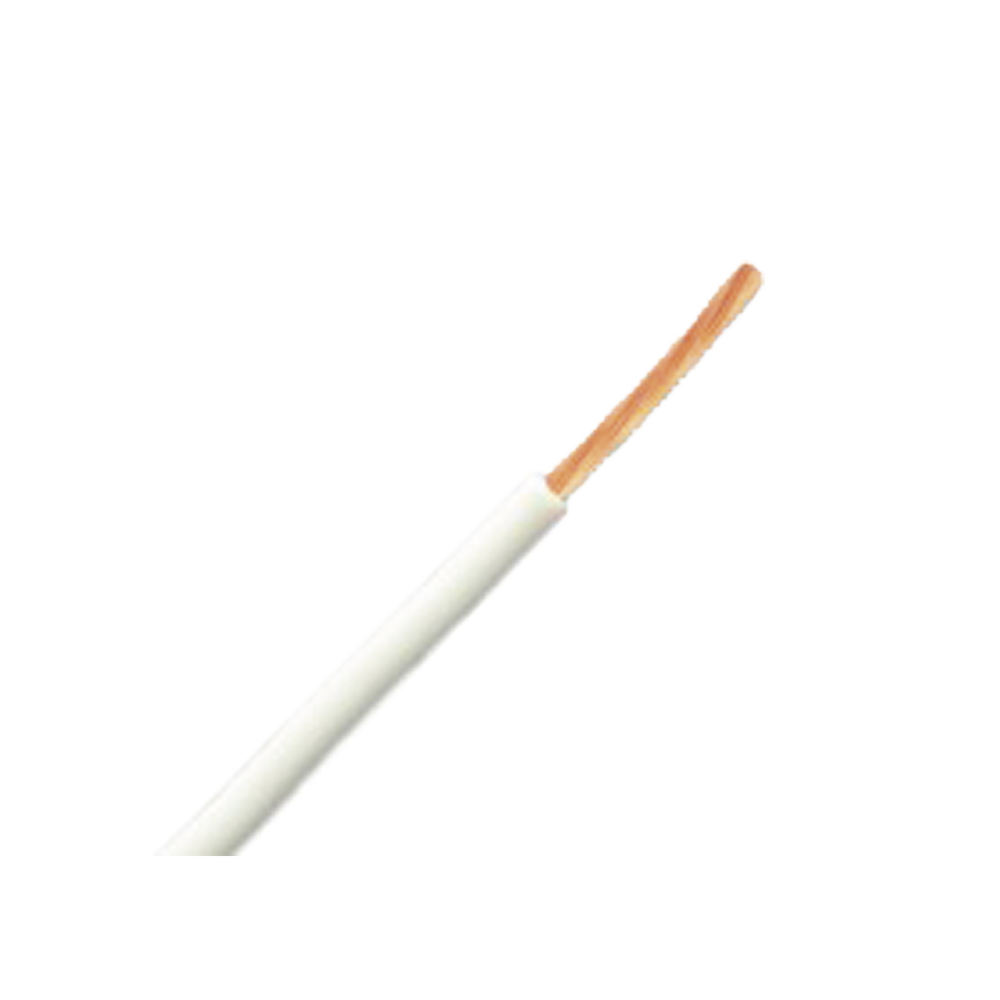 Bobina de 304.8 Metros (1000 Pies) de Cable Automotriz TXL 12 AWG Color Blanco / Cobre Desnudo Estrandado 19/25 / Aislante XLPE / 50V / Temp -51?C a 125?C / Aplicaciones Ford y Chrysler