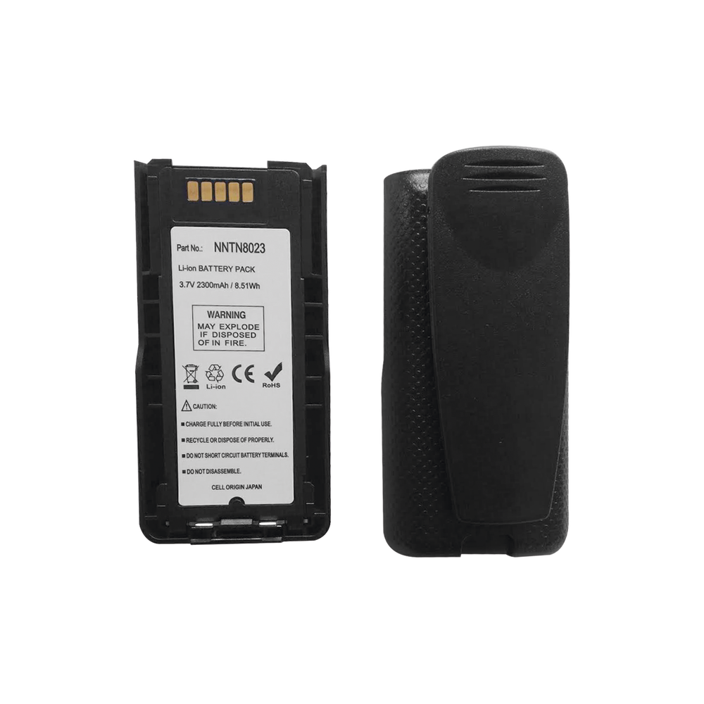 Batería de Li-Ion, 2300MAH para radio Motorola MT3100, MT3150 incluye Clip. - Image 3