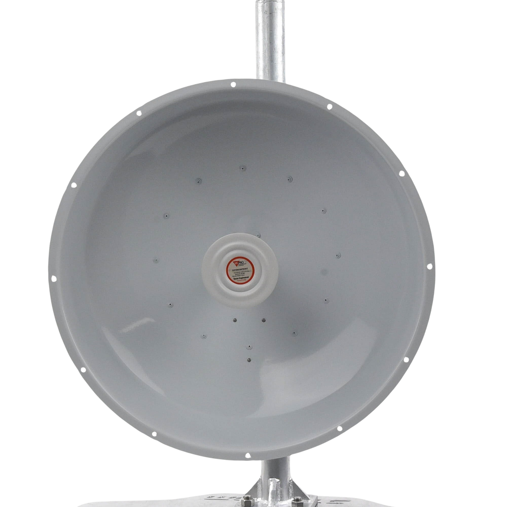 Antena direccional de alta resistencia, Ganancia 30 dBi, (4.9 -6.5 GHz), Plato hondo para mayor inmunidad al ruido, Conectores N-Hembra, Montaje y radomo incluido - Image 3