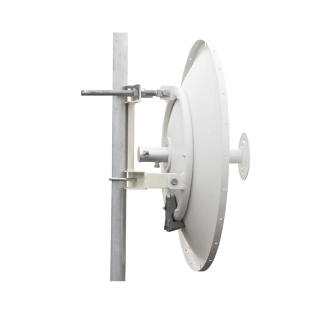 Antena direccional de 2ft, 5.1 a 7.1 GHz, Ganancia 30 dBi, Conectores RP-SMA Hembra, Polarización doble, incluye montaje para torre o mástil - Image 2