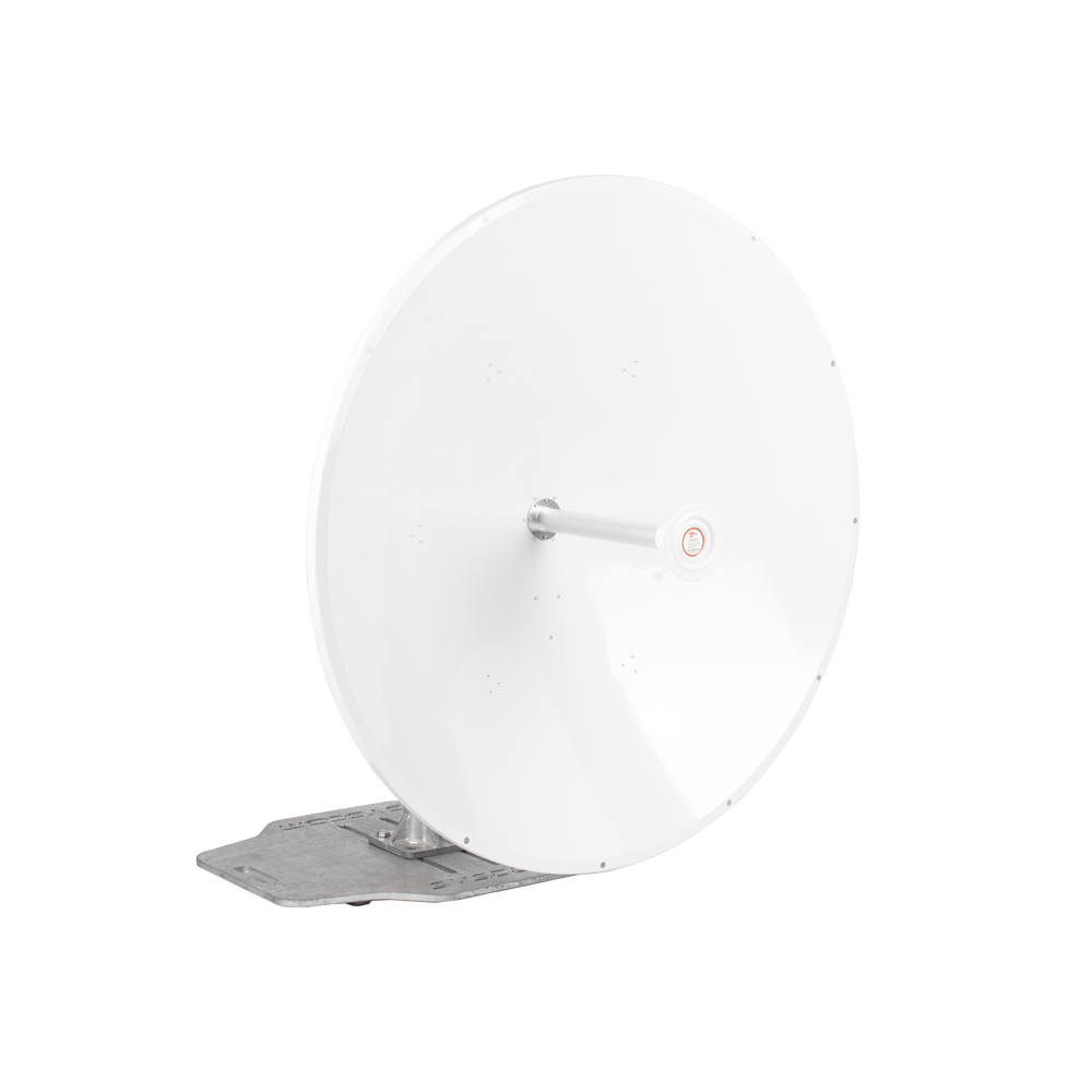 Antena direccional de 4 ft, 5.1 a 7.125 GHz, Ganancia 36 dBi, Conectores RP-SMA Hembra, Polarización doble, incluye montaje para torre o mástil - Image 2