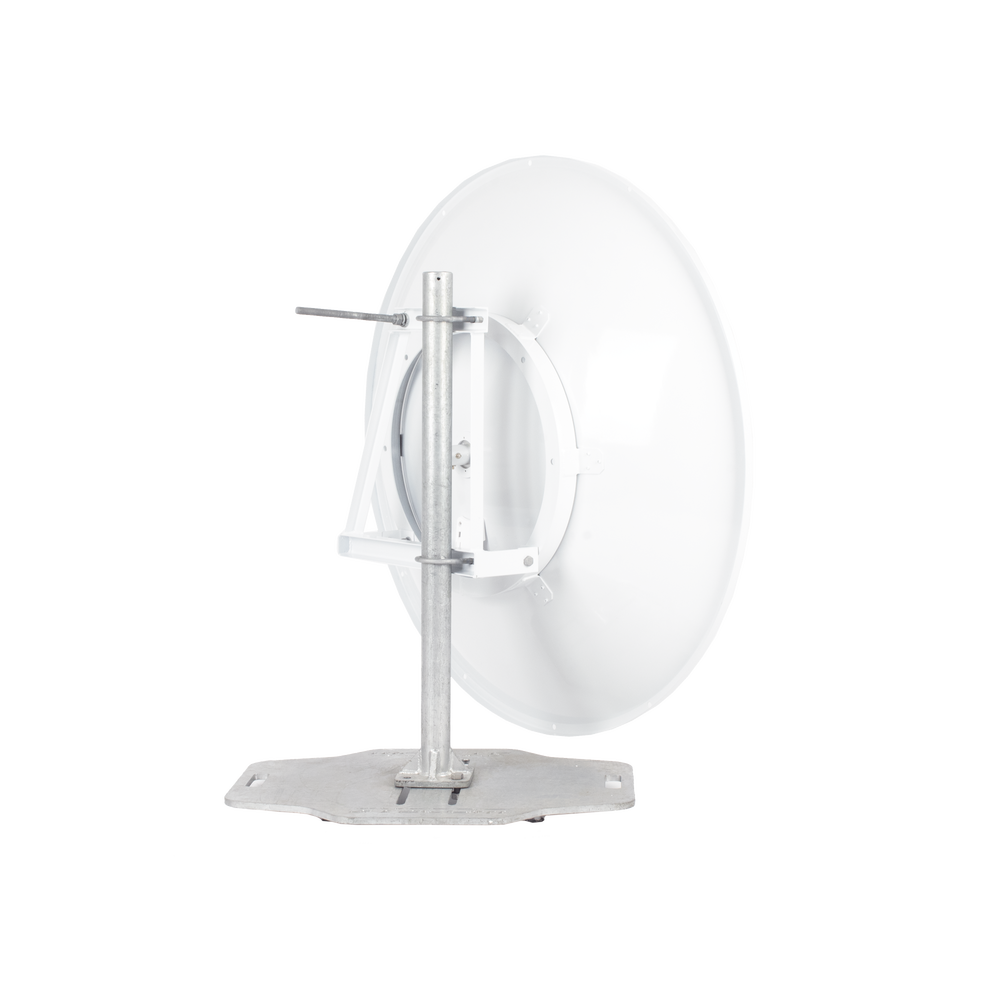 Antena direccional de 4 ft, 5.1 a 7.125 GHz, Ganancia 36 dBi, Conectores RP-SMA Hembra, Polarización doble, incluye montaje para torre o mástil - Image 6