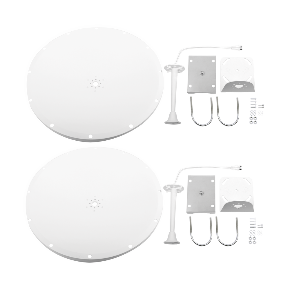 Antena Parabólica de Frecuencia Extendida, 4.8 - 6.5 GHz, 28 dBi, Conectores SMA-Macho Inverso - Image 2