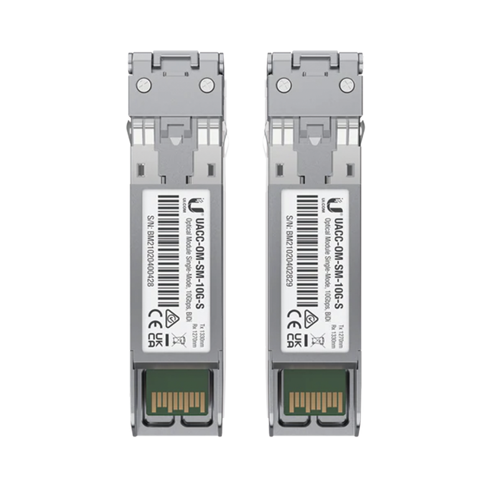UFiber Módulo SFP+, transceptor MiniGibic MonoModo 10 Gbps, distancia 10 km, un conector LC. Incluye 2 piezas - Image 3