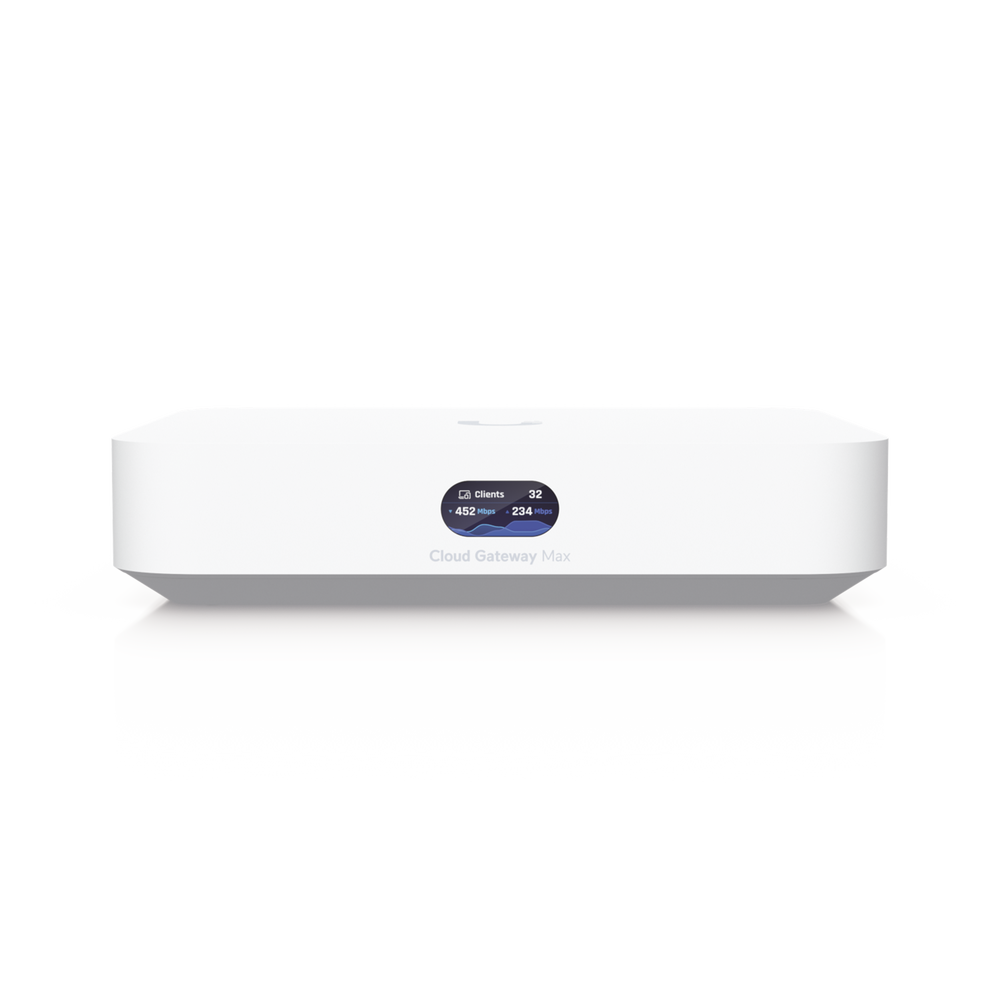 UCG Max Cloud Gateway de 2.5 GbE Compacto con Soporte para hasta 30 Dispositivos UniFi, 300+ Clientes, Enrutamiento IPS de 2.3 Gbps y Almacenamiento 512 GB de Memoria Interna - Image 2