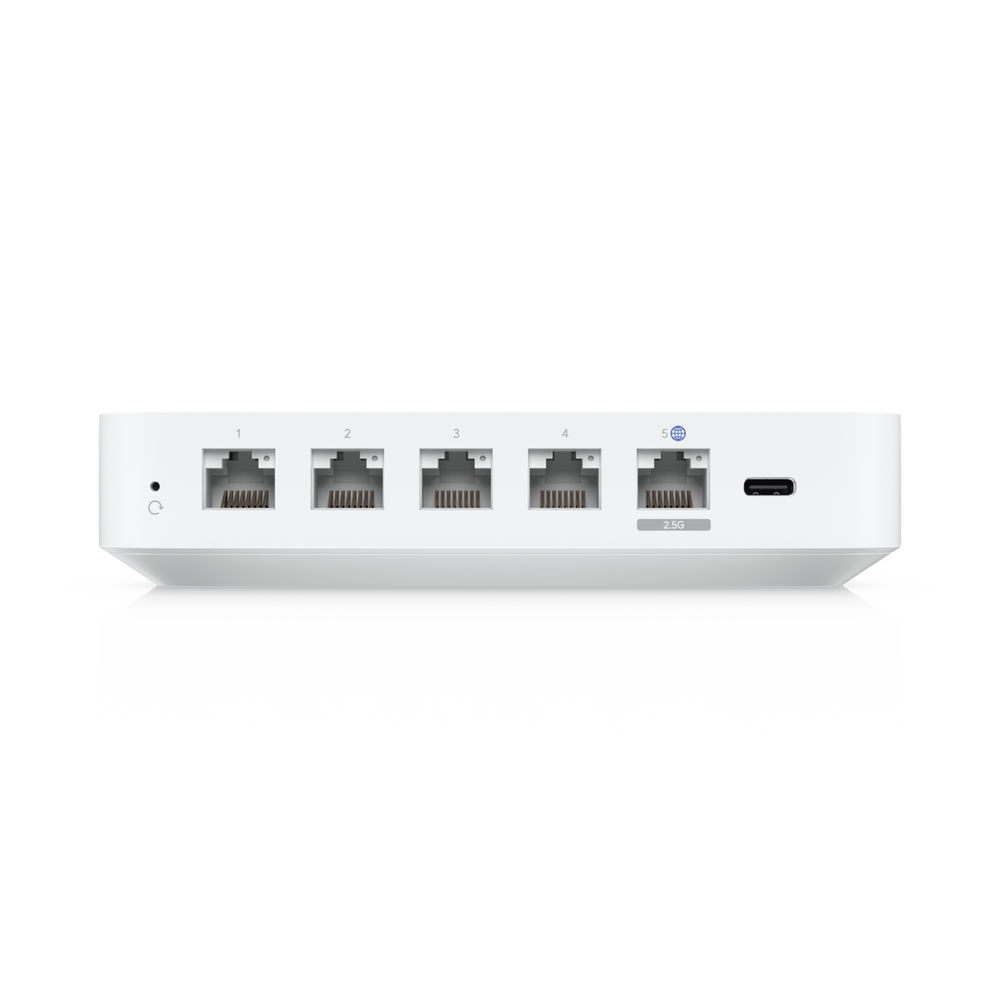 UCG Ultra Cloud Gateway Compacto con Soporte para hasta 30+ Dispositivos UniFi, 300+ Clientes, Enrutamiento IDS/IPS de 1 Gbps y Balanceo Multi-WAN - Image 4