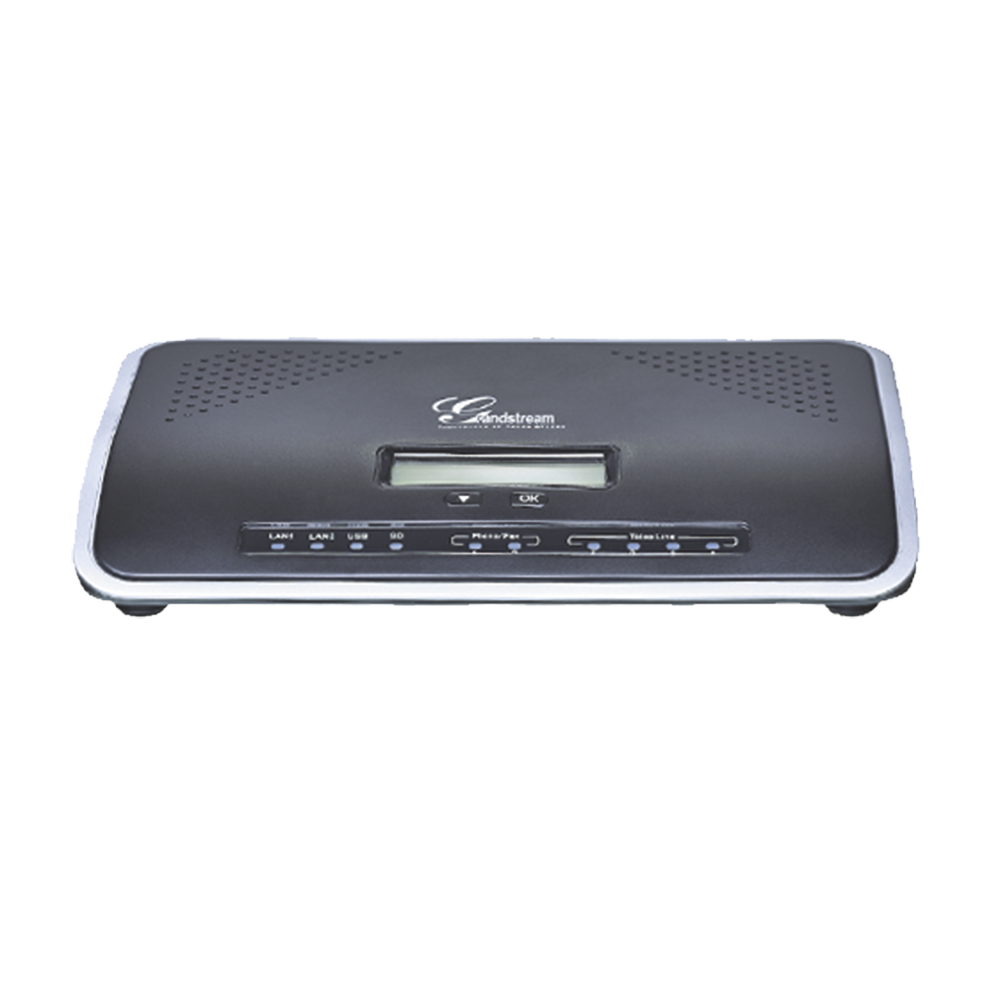 IP-PBX GrandStream con 4 FXO para 45 llamadas simultáneas
