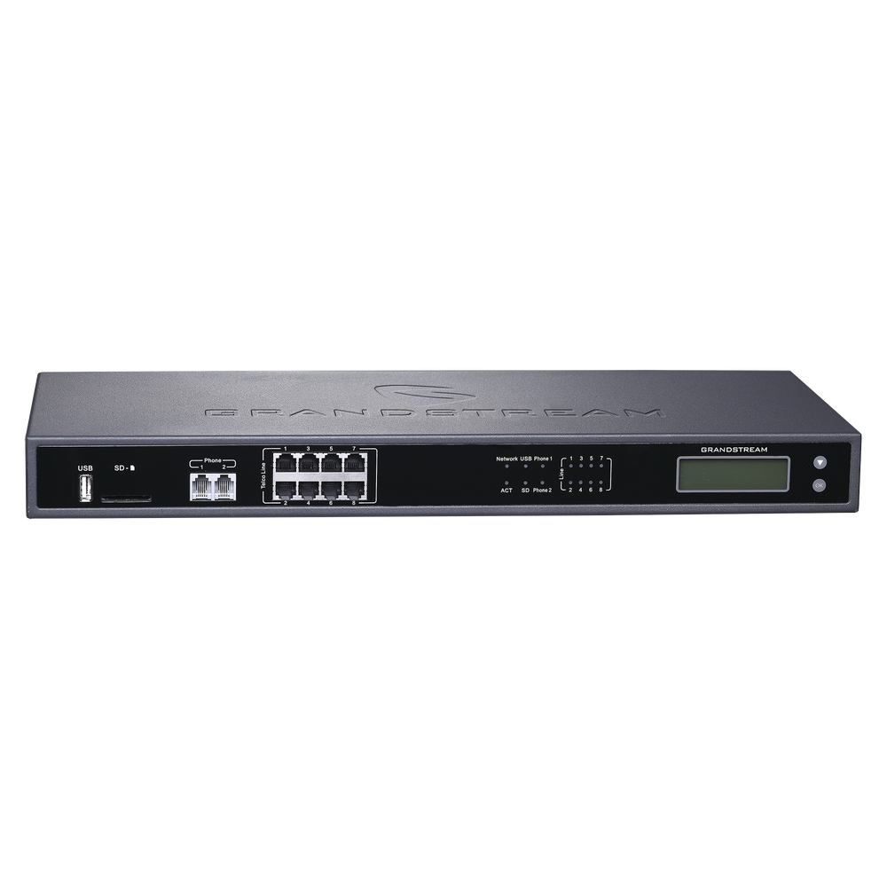 IP-PBX GS C/8 FXO, 100 Llamadas simultaneas y hasta 800 extensiones (registros SIP) - Image 2