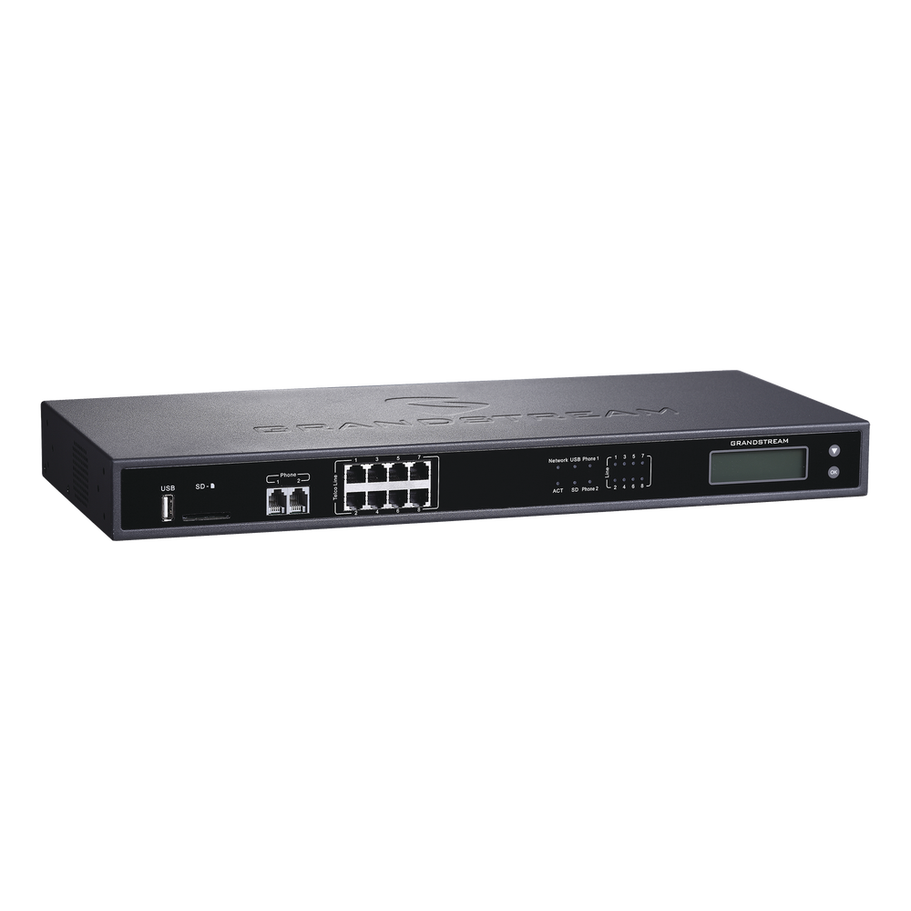 IP-PBX GS C/8 FXO, 100 Llamadas simultaneas y hasta 800 extensiones (registros SIP) - Image 3