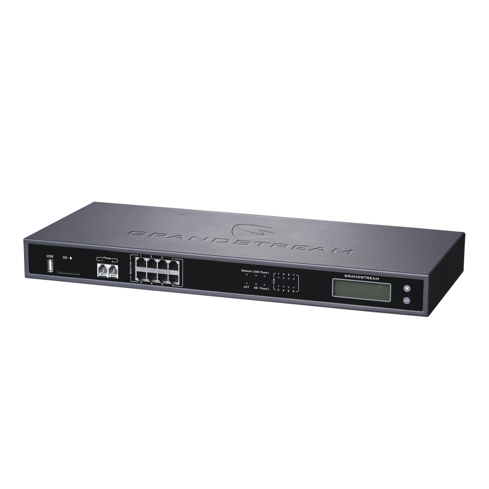 IP-PBX GS C/8 FXO, 100 Llamadas simultaneas y hasta 800 extensiones (registros SIP)