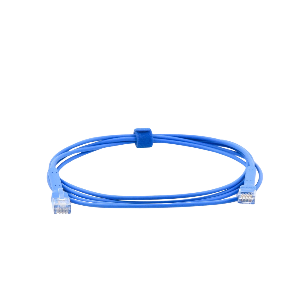 UniFi Ethernet Patch Cable Cat6 de 2 Metros (6.56 Pies), Color Azul - Image 2