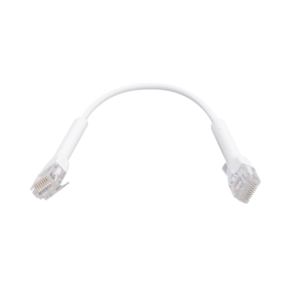 UniFi Ethernet Patch Cable Cat6 de 22 cm (8.66 pulgadas), Color Blanco - Image 2