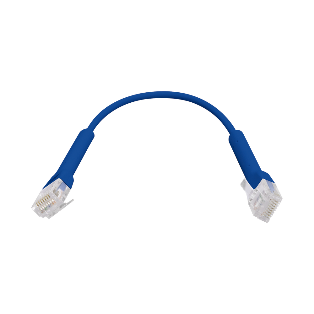 UniFi Ethernet Patch Cable Cat6 de 22 cm (8.66 pulgadas), Color Azul - Image 2